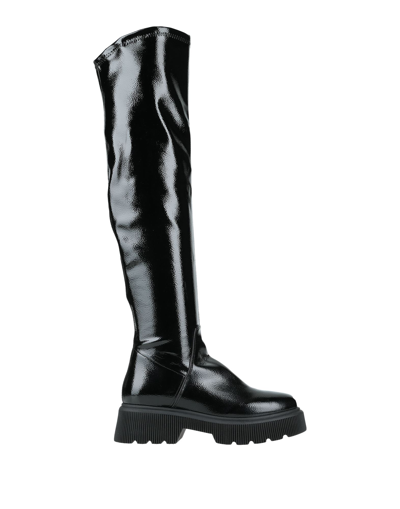 Baldinini Knee Boots In Black