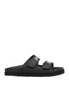 Palm Angels Logo-print Touch-strap Sandals In Black
