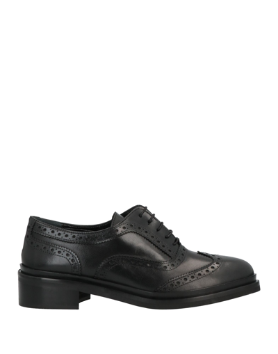 Baldinini Lace-up Shoes In Black