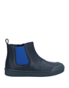 Emporio Armani Kids' Ankle Boots In Dark Blue