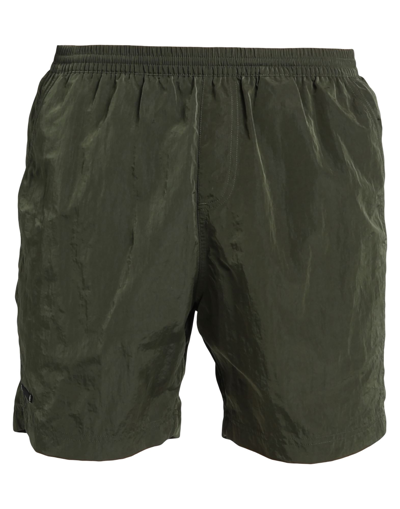 True Tribe Swim Trunks In Green