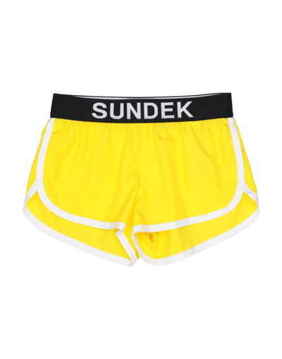 Sundek Kids' Cover-ups In Yellow