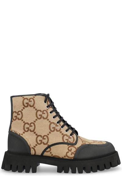 Gucci Novo Lug-sule Ankle Booties In Multi