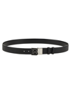 BALLY BALLY REVERSIBLE LOGO PLAQUE BELT