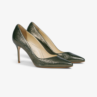 M.m.lafleur The  X Sarah Flint Perfect Pump 85 In Cypress Crackle