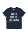 Alberta Ferretti Babies' T-shirts In Blue