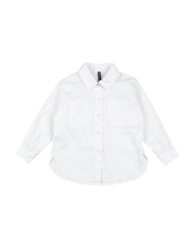 Manila Grace Kids' Shirts In White