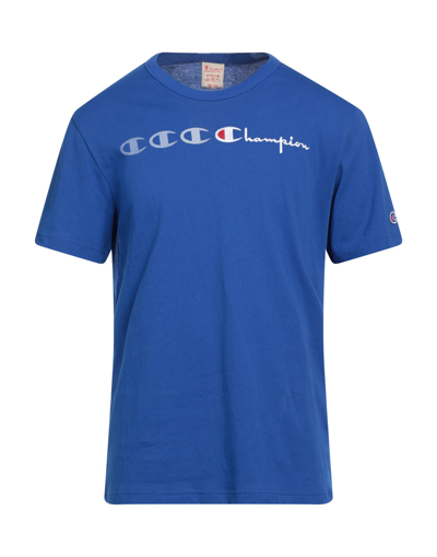 Champion T-shirts In Blue