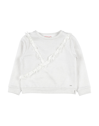 Pinko Up Kids' Sweatshirts In Grey