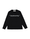 Vicolo Babies' T-shirts In Black