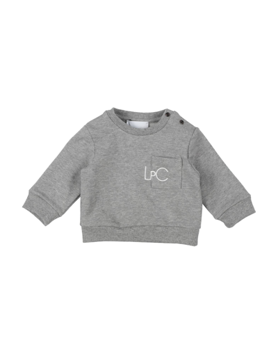 Le Petit Coco Babies' Sweatshirts In Grey