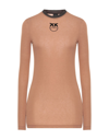 Pinko T-shirts In Beige