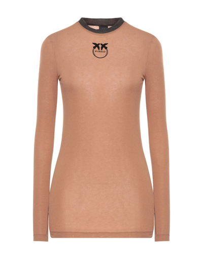 Pinko T-shirts In Beige