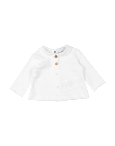 Le Petit Coco Babies' T-shirts In White