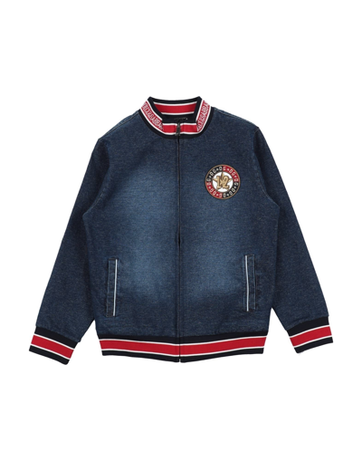 Dolce & Gabbana Kids' Sweatshirts In Blue