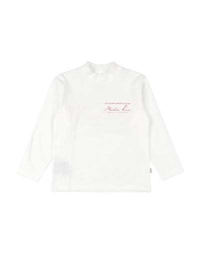 Martine Rose Kids' T-shirts In White