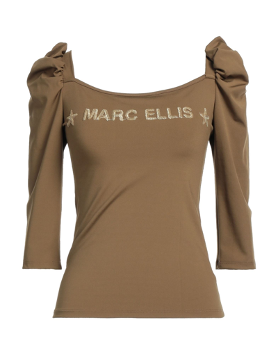 Marc Ellis T-shirts In Beige