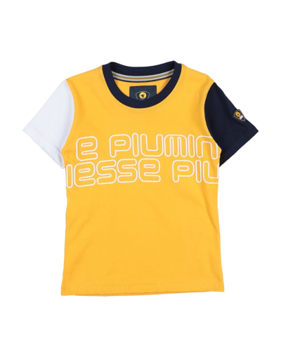 Ciesse Piumini Kids' T-shirts In Yellow