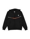 Marcelo Burlon County Of Milan Marcelo Burlon Toddler Boy Sweatshirt Black Size 4 Cotton, Polyester, Elastane In Black