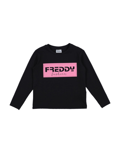 Freddy Kids' T-shirts In Black