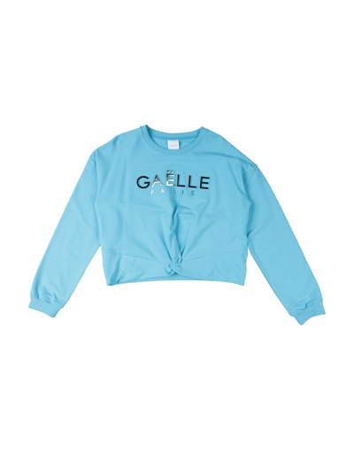 Gaelle Paris Kids' Sweatshirts In Blue