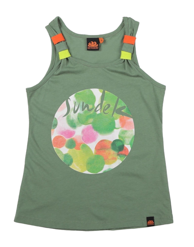 Sundek Babies' T-shirts In Green