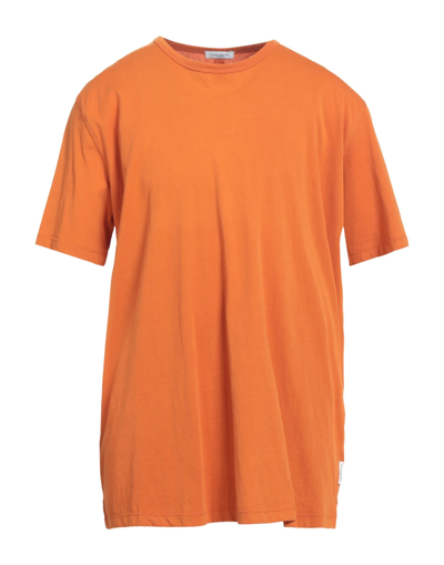 Paolo Pecora T-shirts In Orange