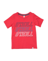 O'neill Kids' T-shirts In Red