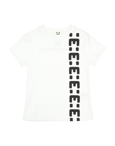 Elettra Lamborghini Kids' T-shirts In White