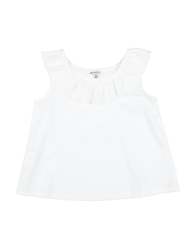 Piccola Ludo Babies' Blouses In White