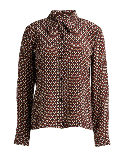 Nili Lotan Shirts In Brown