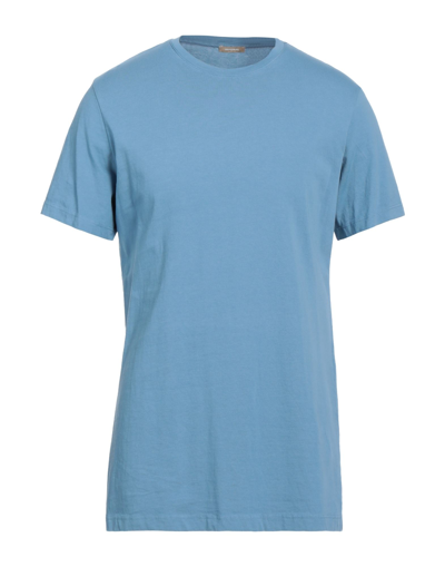 Imperial Man T-shirt Slate Blue Size L Cotton