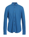 Tintoria Mattei 954 Shirts In Blue