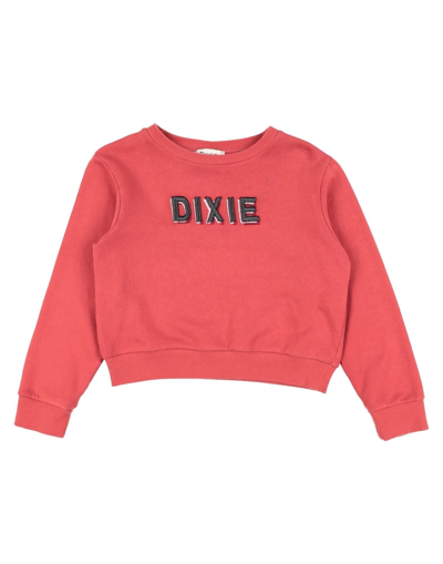 Dixie Babies'  Toddler Girl Sweatshirt Brick Size 6 Cotton In Red
