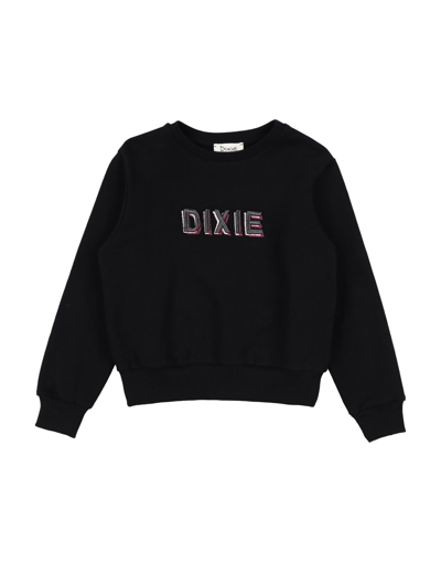 Dixie Kids' Sweatshirts In Black