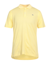 Paul & Shark Polo Shirts In Light Yellow