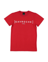 Gavroche Paris Babies'  Toddler Girl T-shirt Red Size 6 Cotton