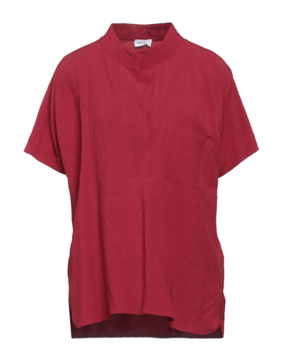 Rue Du Bac Blouses In Red