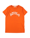 Vicolo Kids' T-shirts In Orange