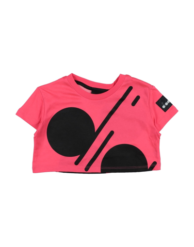 Diadora T-shirts In Pink