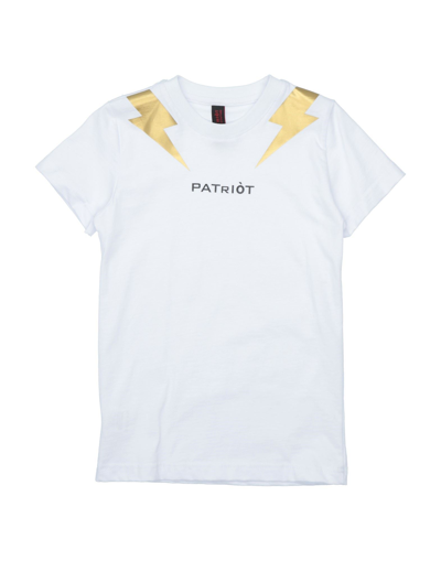 Patriòt Kids' T-shirts In White