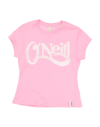 O'neill Kids' T-shirts In Pink
