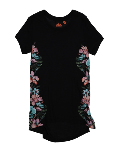 Sundek Babies'  Toddler Girl T-shirt Black Size 6 Viscose