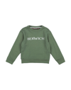 Berwich Kids' Sweatshirts In Military Green