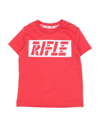 Rifle Kids' T-shirts In Red