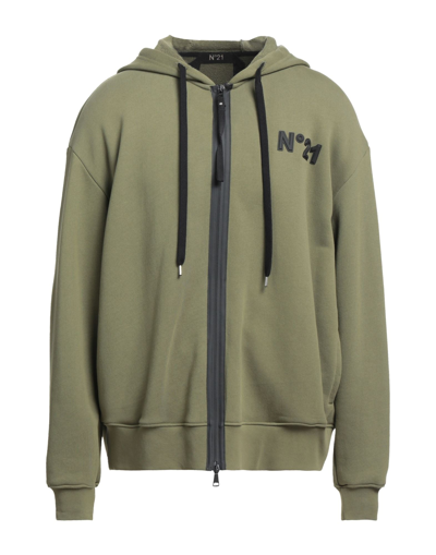 Ndegree21 Sweatshirts In Green