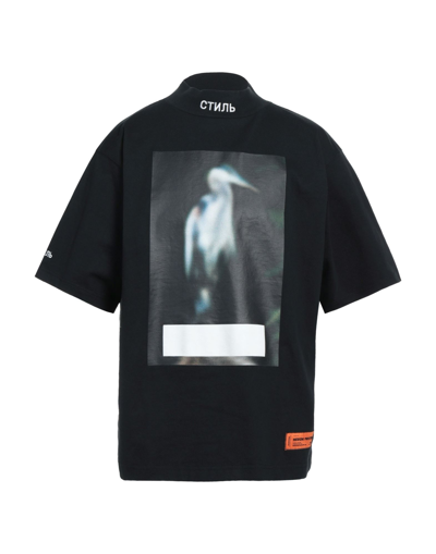 Heron Preston Sweatshirts In Black