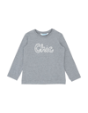 Mayoral Kids' T-shirts In Grey