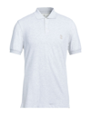 Brunello Cucinelli Polo Shirts In Light Grey