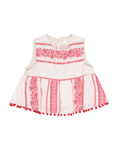 Vicolo Kids' Tops In Red